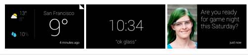 Google Glass Timeline