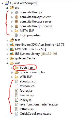 GAE Bootstrap & JSP Files