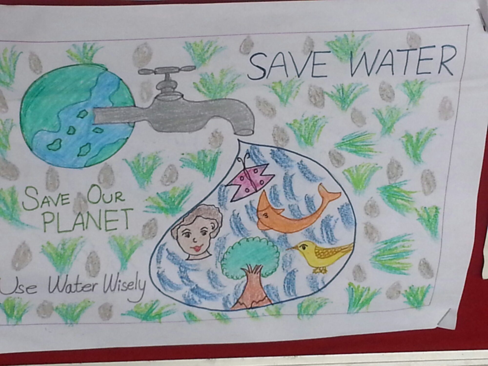 Save Water Drawing Easy | Save Water Poster Drawing | YoKidz Channel |  YoKidz Drawing - YouTube