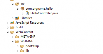 Template Project for Spring MVC 4 & Eclipse Dynamic Web Project Spring MVC 4 Eclipse Dynamic Web Project Folder Structure