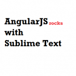 angularjs sublime text editor