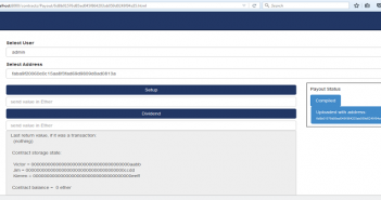 Blockchain – Ethereum Hello World with Visual Studio