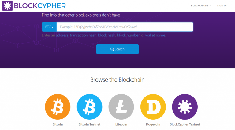 bitcoin chain explorer