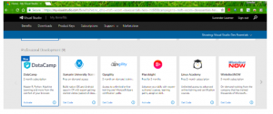 Visual Studio Dev Essentials for Free Access to Online Training Portals -  Data Analytics
