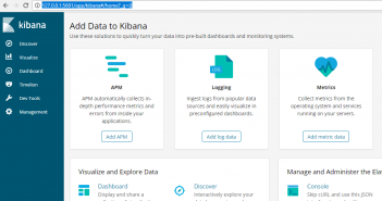 Get Started with ElasticSearch and Kibana on Windows kibana dashboard - Kibana setup