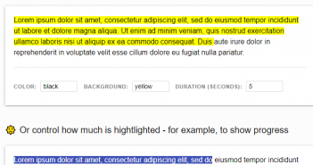 LuminJS – How to Highlight Text in HTML Pages luminjs to highlight text in html page