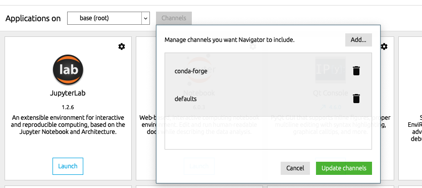 Add Channel and Install Mlxtend using Conda Install