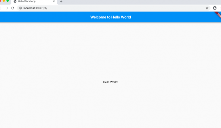Flutter Hello World App, Concepts & Code Samples - Analytics Yogi