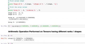Tensor Broadcasting Explained with Examples