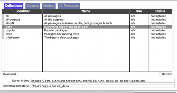 NLTK Hello World Python Example