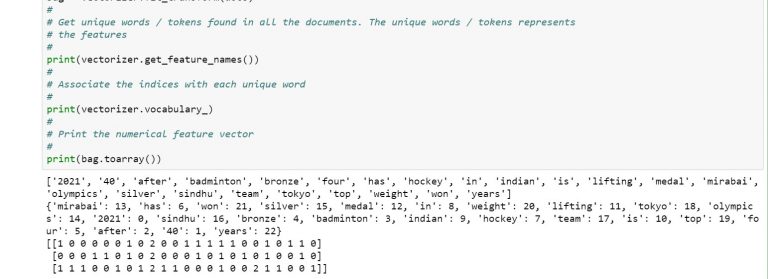 Bag of Words in NLP & Machine Learning: Examples