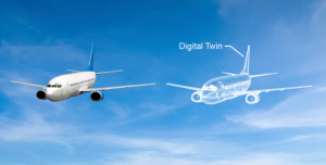 digital twins of aeroplane