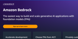 AWS amazon bedrock generative ai