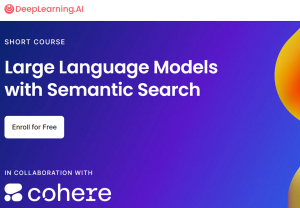 large language models with semantic search