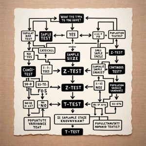 z-test vs t-test vs chi-square test