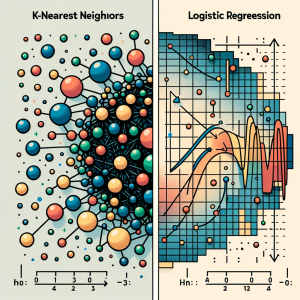 Difference between K-Nearest Neighbors (KNN) and Logistic Regression algorithms